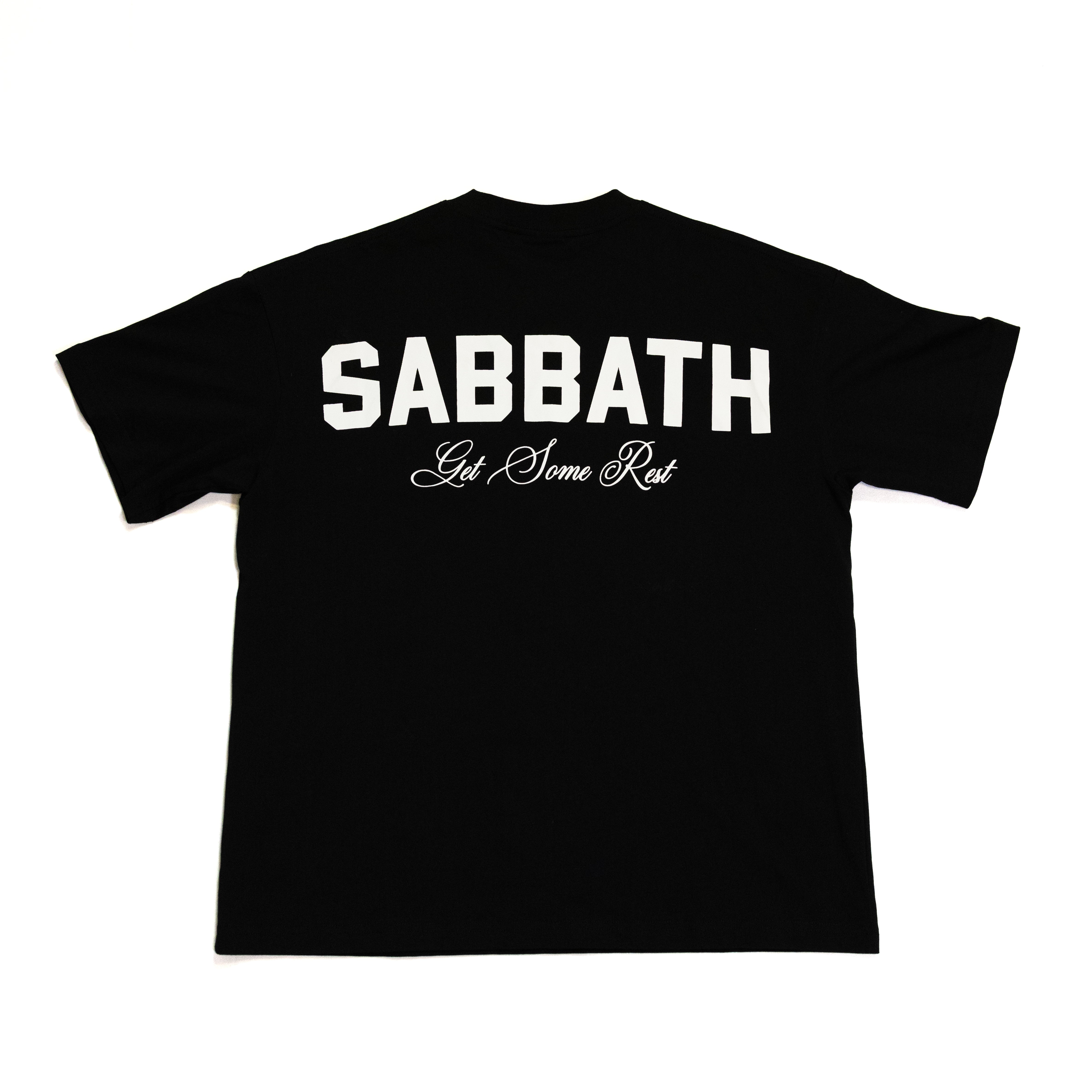 Black 'Signature' Heavy Weight Tee